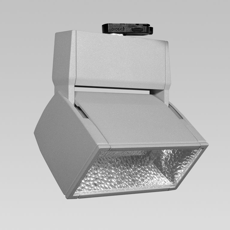 LED-Anbaustrahler 34W EuroLED 3000K Konv 4120lm 1LED Alu IP20 ws mt Direktans