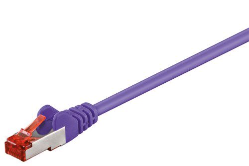 Patchkabel Cat6 10m vi S/FTP RJ45 AWG27