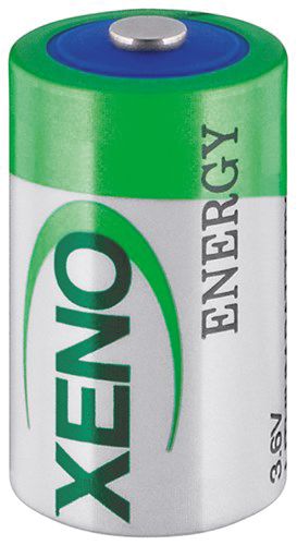 Batterie Mignon 3,6V AA/AM3 1/2AA Li 3,6V 1200mAh Ø14,5x25,2mm