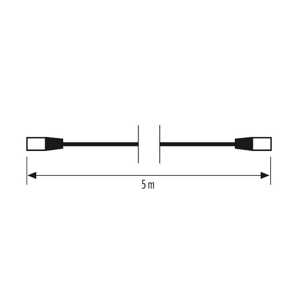 Patchkabel 5m bl Zubehör RJ45