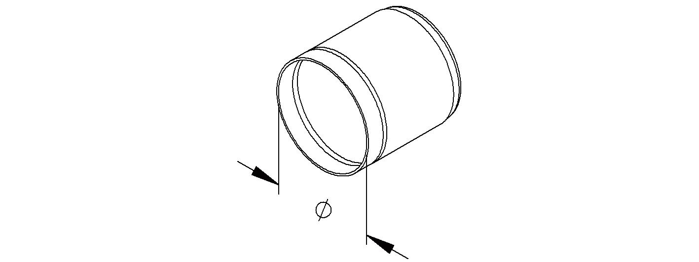 Alu-Steckendtülle Ø32mm