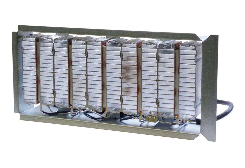Elektro-Heizregister 1,8kW 1x 230 VV ST 81x169mm IP00