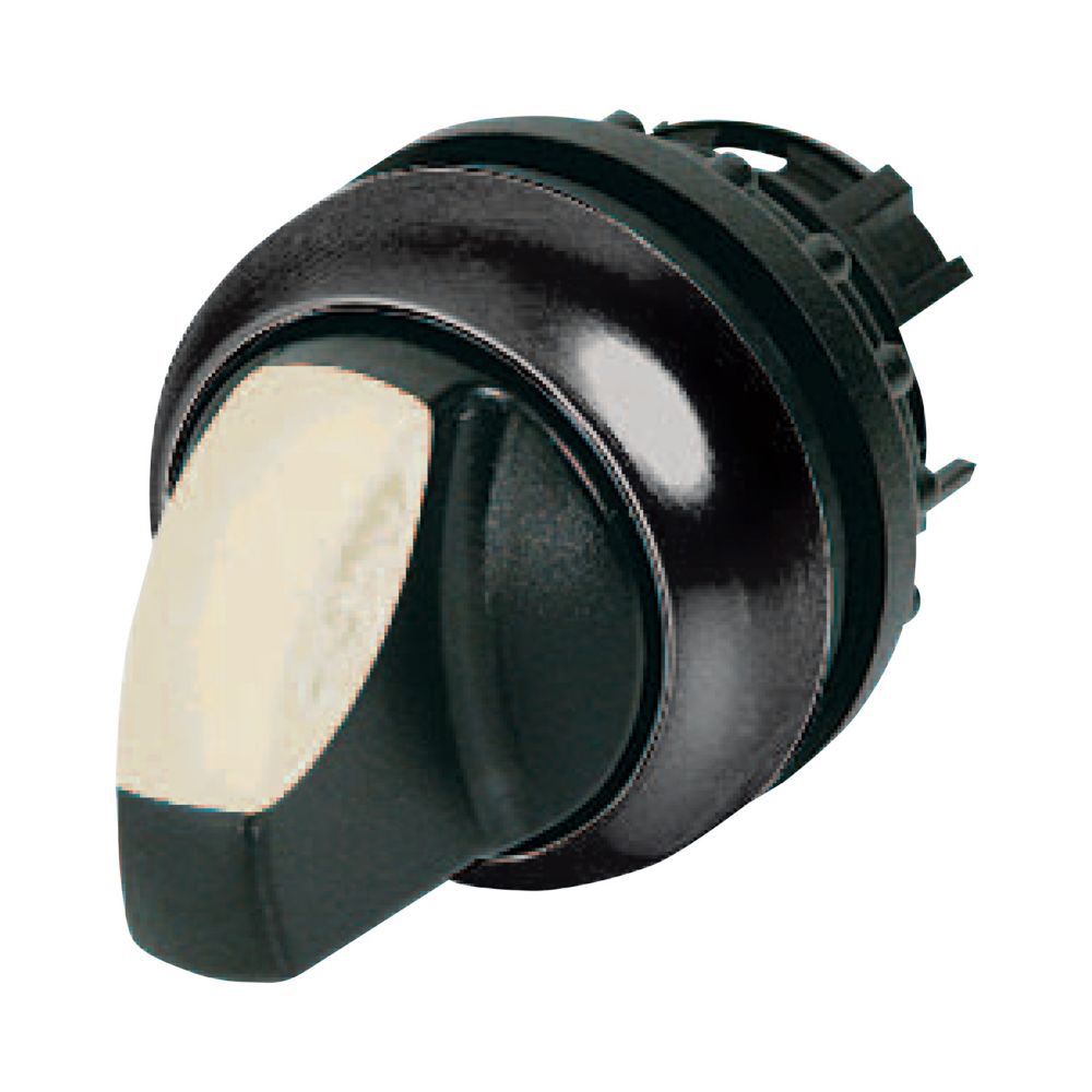 Knebelschalter 2stuf bel.b ws rnd Ø22,5mm Geeignet für Beleuchtung