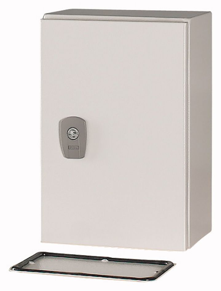 Standschrank ST IP66 B500xH700xT250mm m.MPL pulverbesch RAL7035 Koppelbar