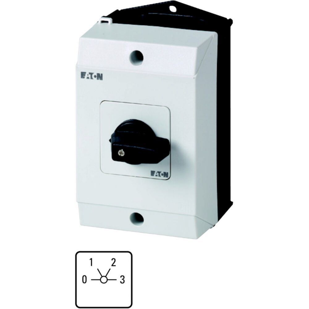 Stufenschalter 1p 4stuf 690V 20A IP65 Aufb Komplettger_im_Geh