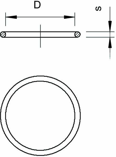Dichtring Kst M25 1,5mm