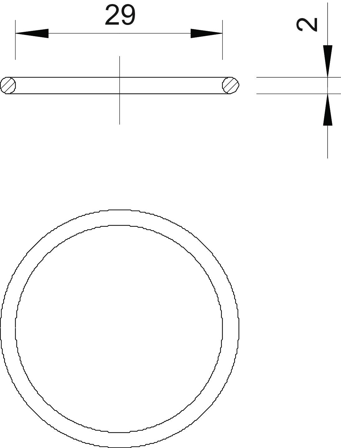 Dichtring Kst M32 2mm
