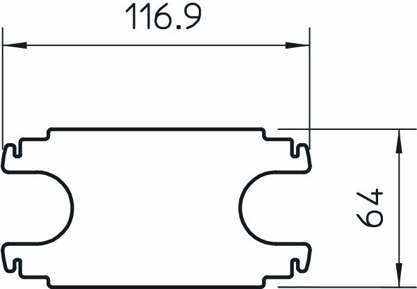Zwischenstabilisator ST v rws RAL9010 vz