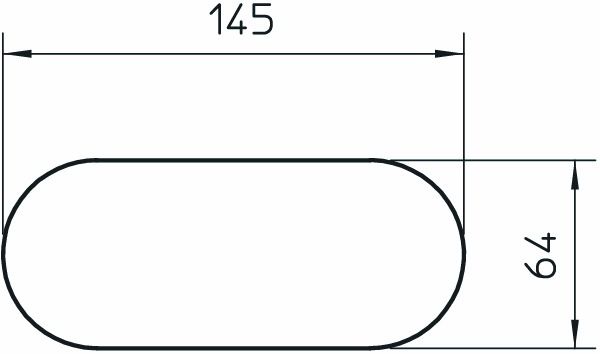 Gummiunterlage Gummi unbe sw