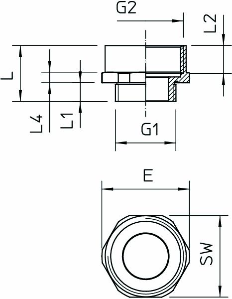 Erweiterungsring Ms 165 ADA M16/M20 vernick