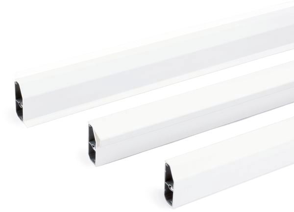 Sockelleistenkanal Kst SL-T 70x20x2000mm ws Mit Teppichleiste 2trennw 820qmm