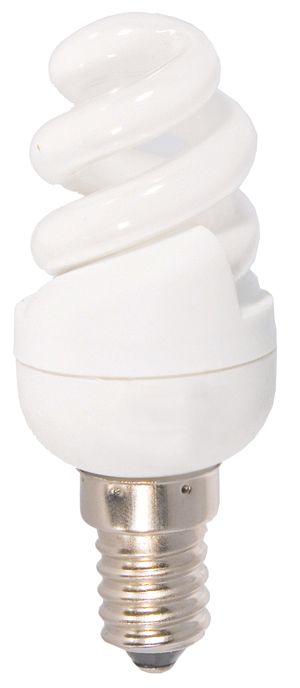 Energiesparlampe 9W 827 E14 Spirale 220-240V