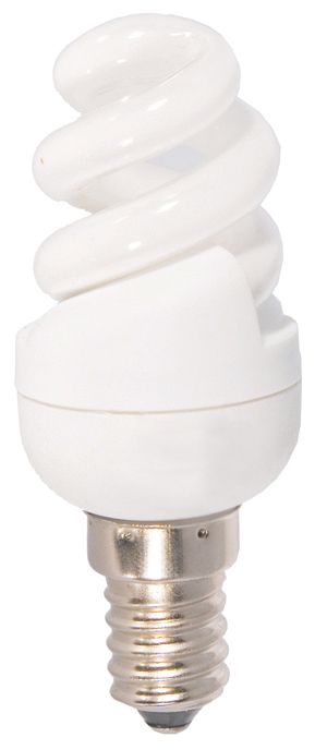 Energiesparlampe 11W 827 E14 Spirale 220-240V