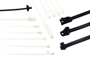 Kabelbinder L610mm sw 13,2x1,8mm hfr PA UVstab Polyamid (PA) -40°C KstZunge/Nase