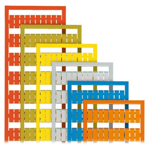 Klemmenmarkierung or Serie 209 RM=4mm unbedr horiz/vert