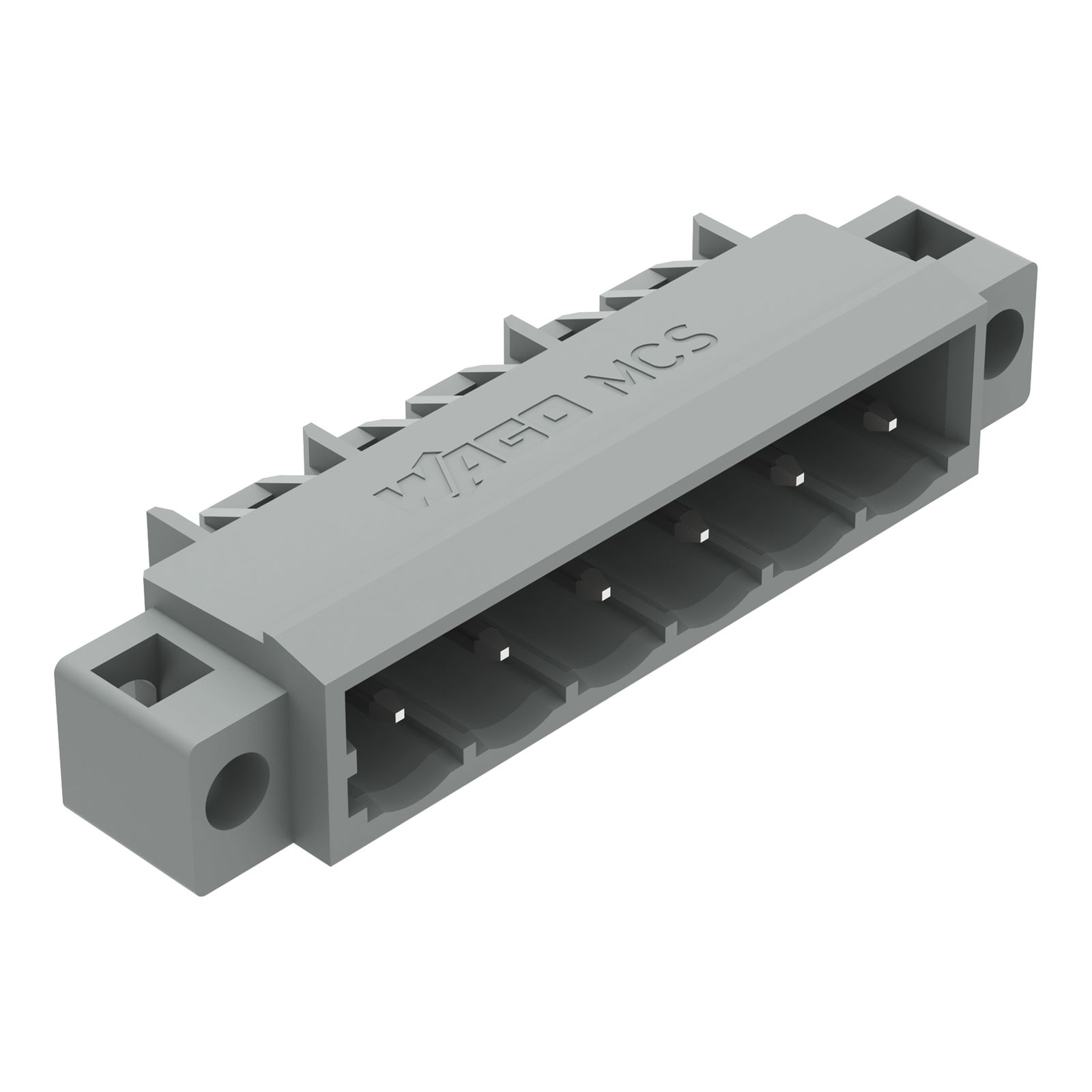 Platinenstecker Stift 6p Serie 231 gr 1re 5mm Zinn Löt frei