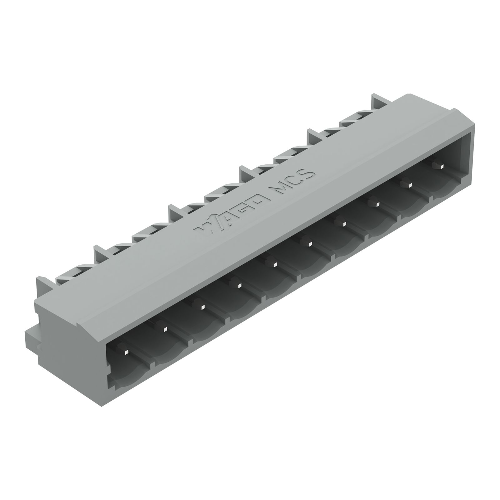 Platinenstecker Stift 10p Serie 231 gr 1re 5mm Zinn Löt frei