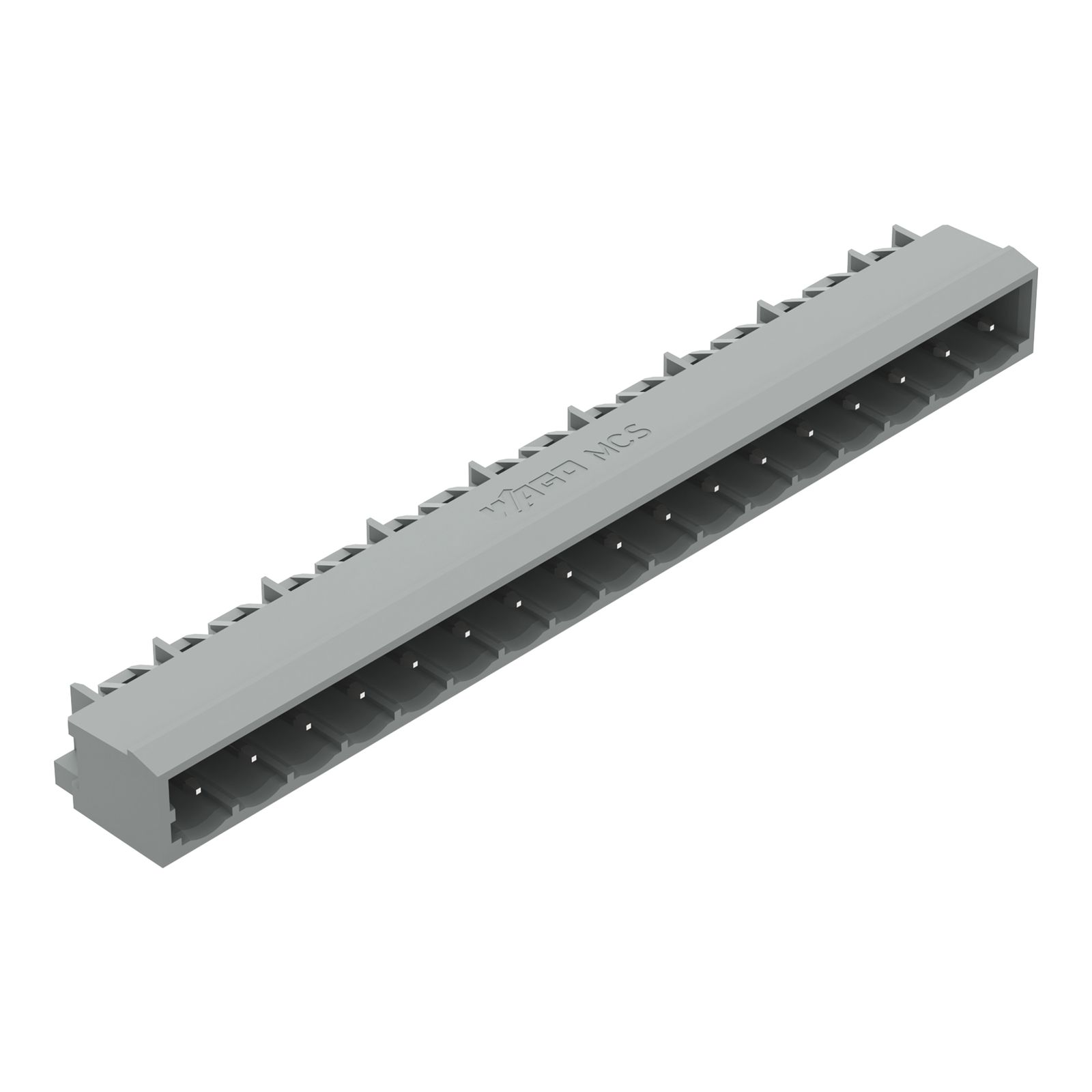 Platinenstecker Stift 17p Serie 231 gr 1re 5mm Zinn Löt frei
