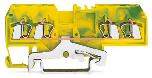 Schutzleiter-Reihenklemme Serie 280 0,08-2,5qmm gn/ge 1Etage Hutschiene TH35