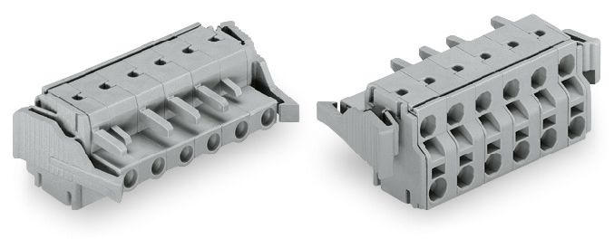 Klemmleiste 8p gr Serie 231 16A Thermopl 0,2-2,5qmm 7,5mm Federzugans