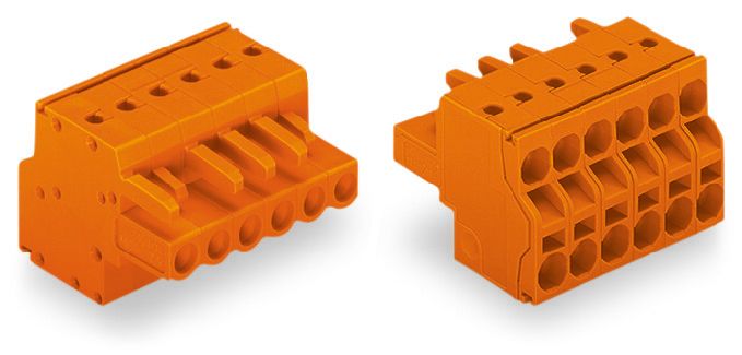 Klemmleiste 3p or Serie 231 16A Thermopl 0,2-2,5qmm 5,08mm Federzugans