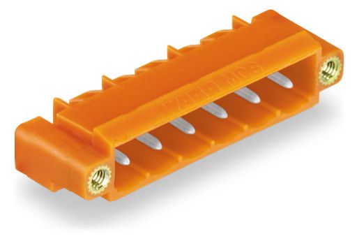Platinenstecker Stift 7p Serie 231 or 1re 5,08mm Zinn Löt 1,5mm frei