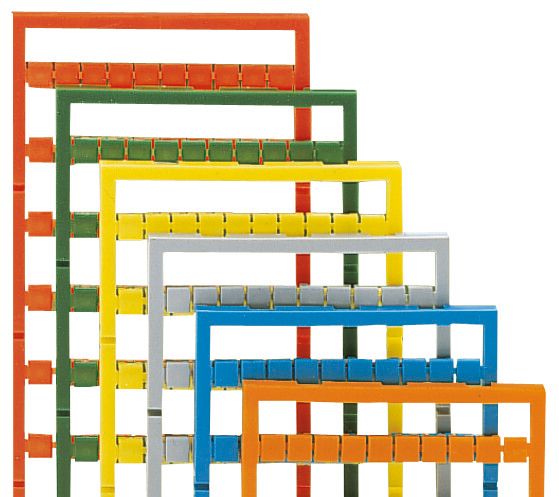 Klemmenmarkierung rt Serie 264 RM=5mm L1/L2/L3/N/PE horiz