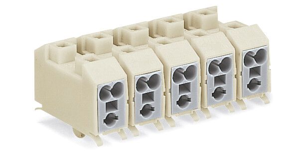 Steckklemme 20f 400V 18A Serie 272 0,5-2,5qmm ws f.Massivleiter