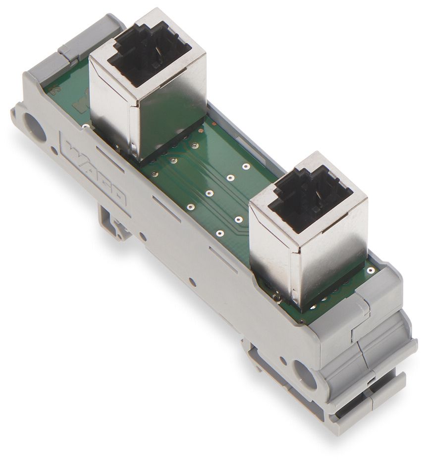 Modular-Buchse Serie 289 RJ45 Feldkonf Schirm gr