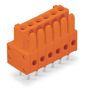 Platinenstecker Stift 9p Serie 734 or 1re 3,81mm Zinn Löt frei
