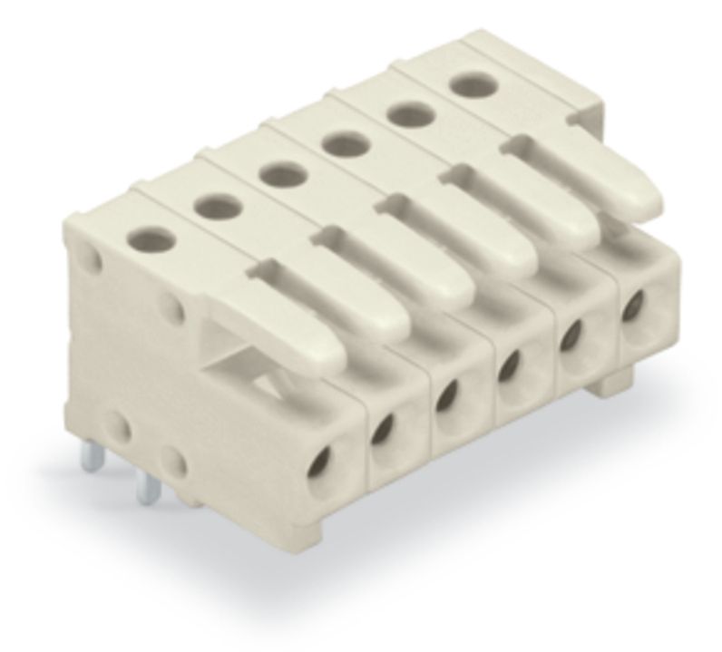 Platinenstecker Stift 6p Serie 734 lgr 1re 3,5mm Zinn Löt frei
