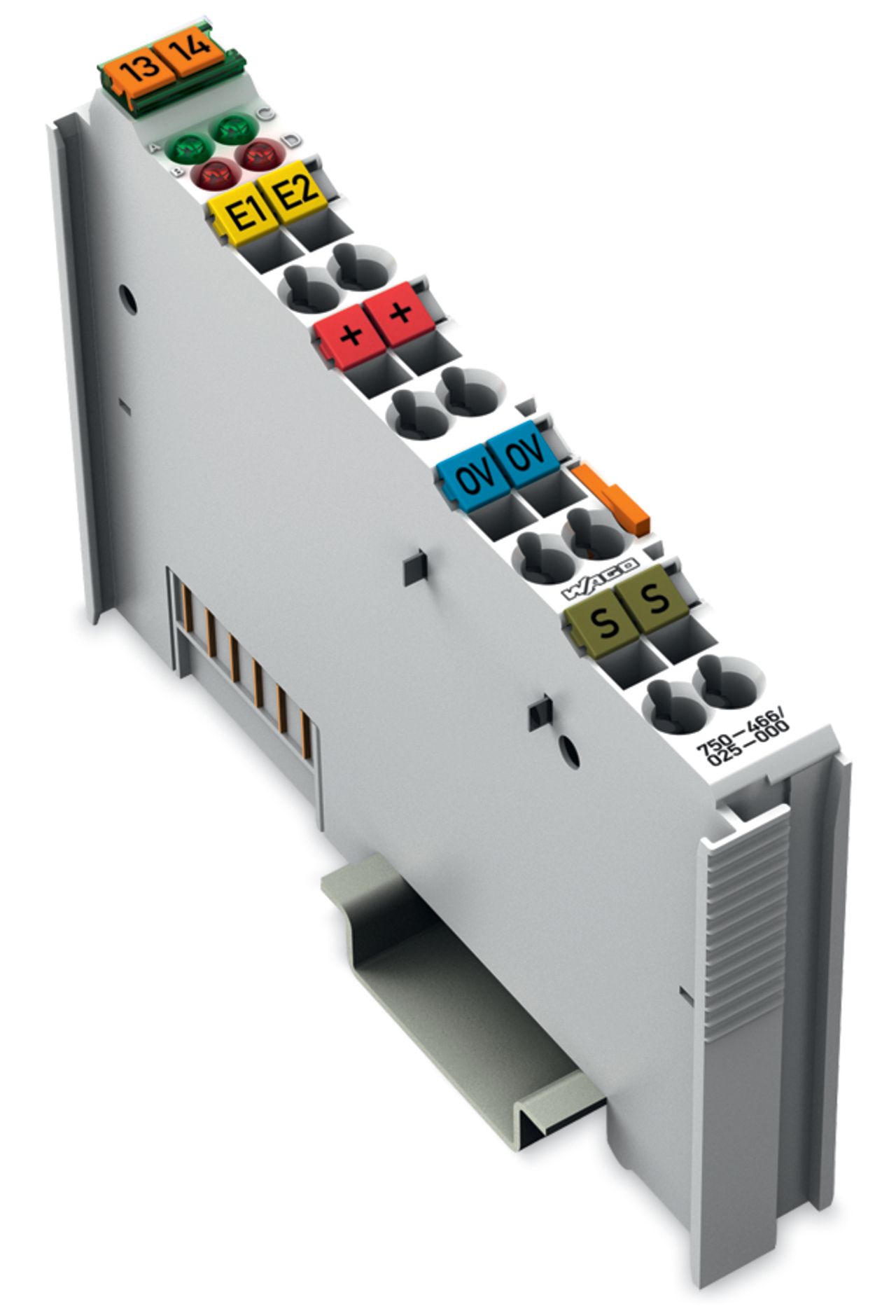 Analoges I/O-Modul DC Serie 750 24V Eing.Strom Federzugans