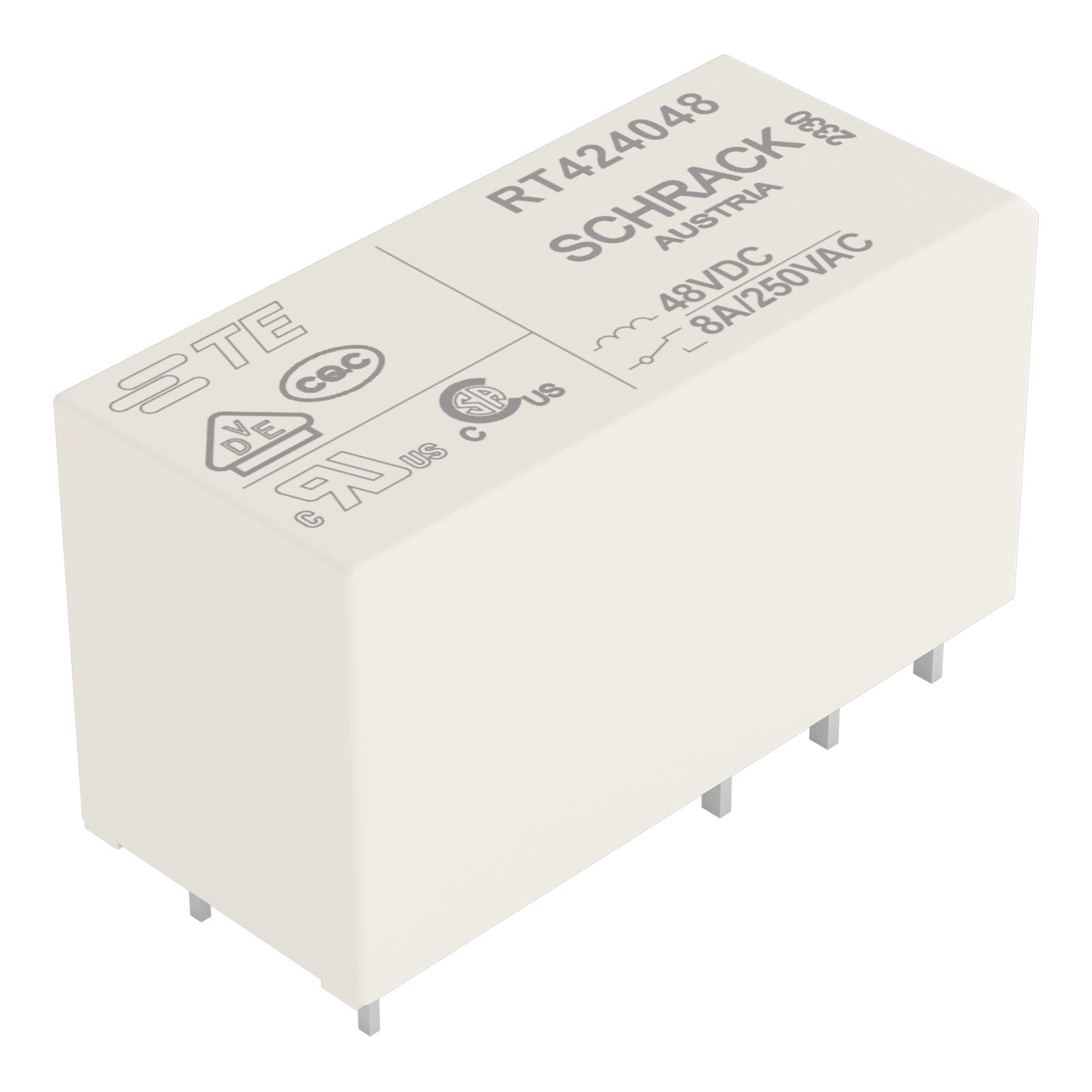 Schaltrelais Serie 788 2W IP40 LP 12,7x15,7x29mm