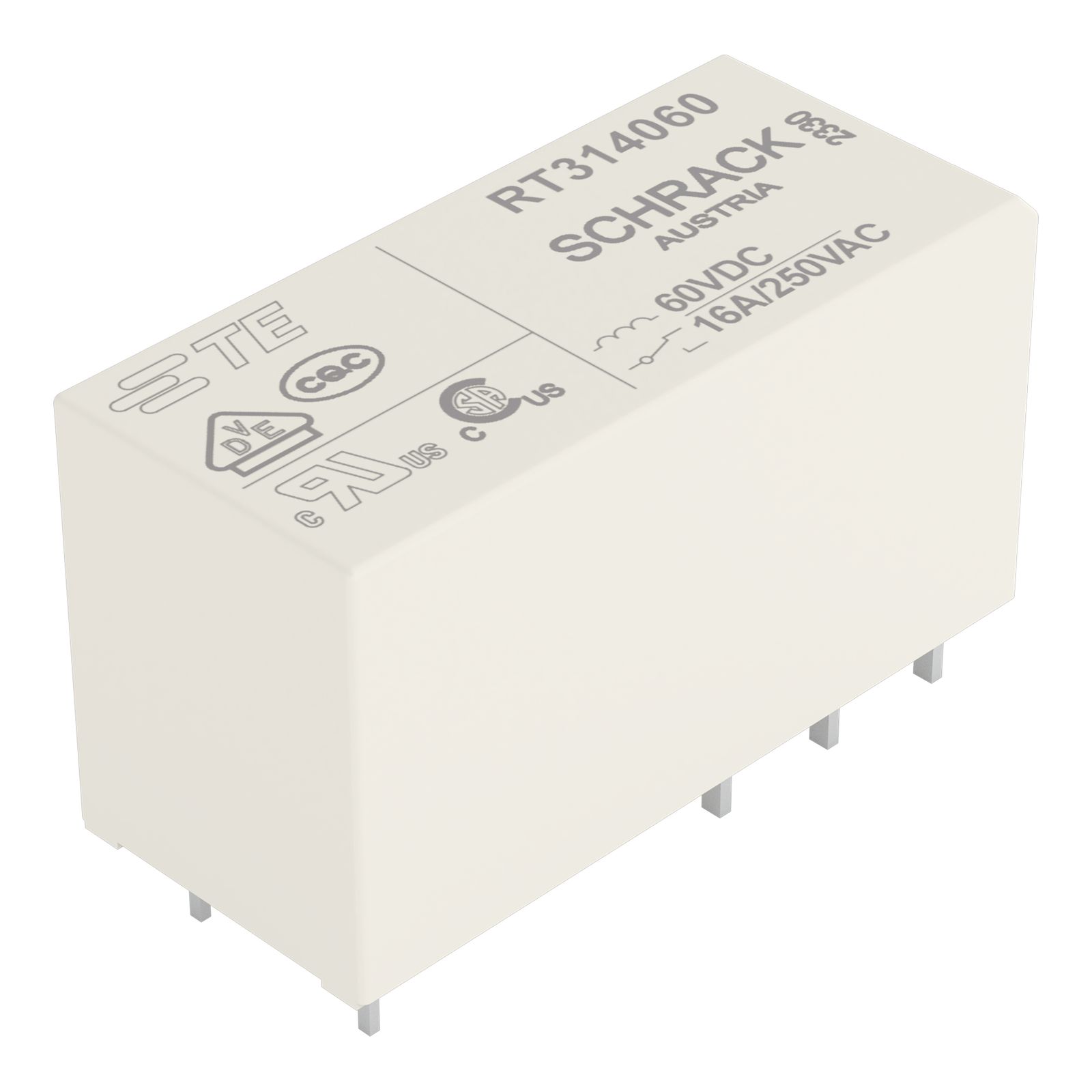 Schaltrelais Serie 788 1W IP40 LP 12,7x15,7x29mm