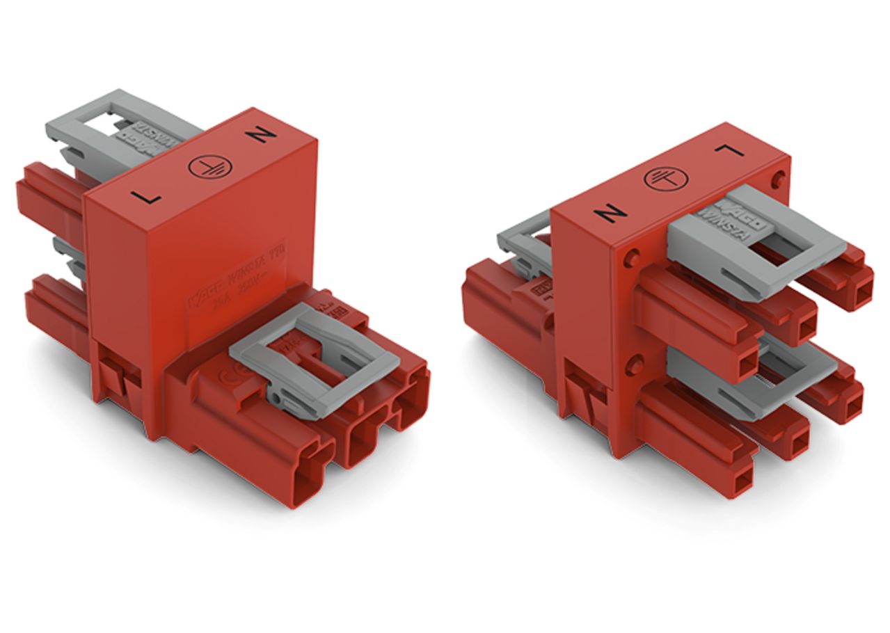 H-Verteiler PA Serie 770 3Eing 3p 6Ausg Polyamid (PA) 250V 25A IP20 hfr 85°C