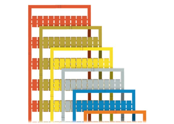 Klemmenmarkierung ge Serie 793 RM=5mm unbedr horiz/vert