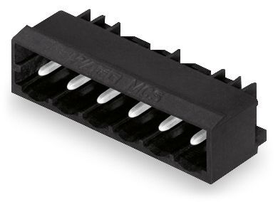 Platinenstecker Stift 12p Serie 231 sw 1re 5mm Zinn THR frei