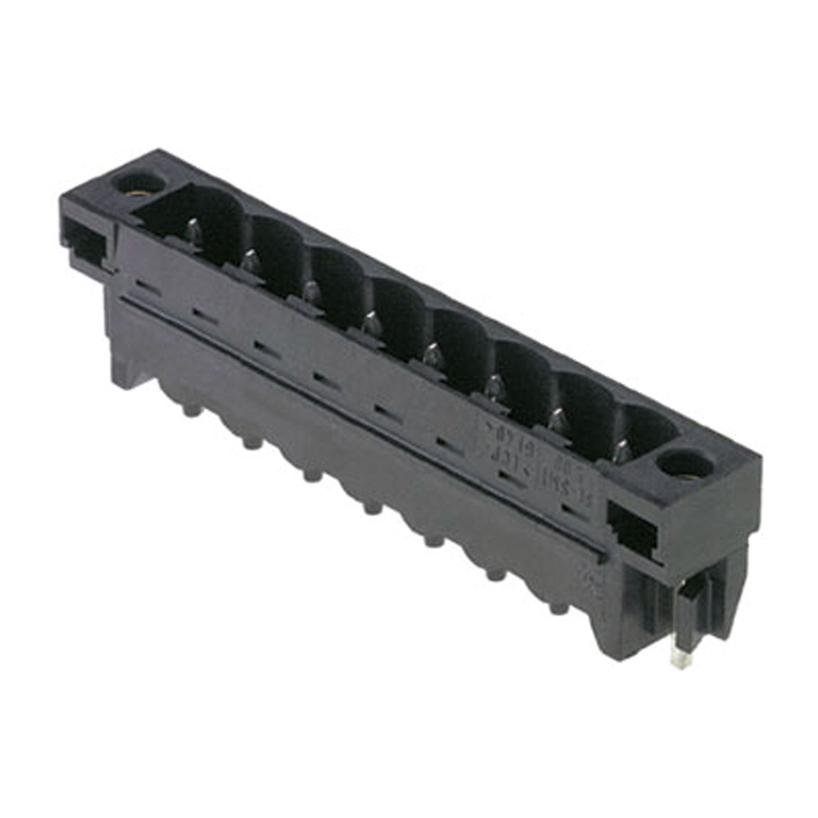 Platinenstecker Stift 23p sw 1re 5mm zinn THR fester Steckverbinder