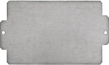Montageplatte 138x150x2mm Metall