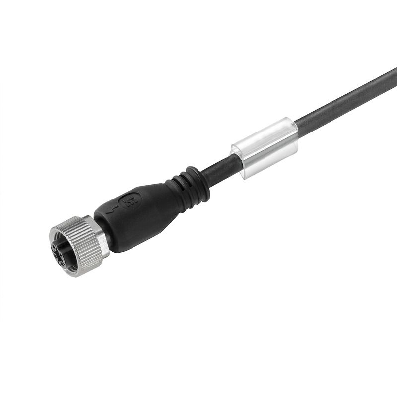 Sensor-Aktorkabel 5p 3m M12 Female ger fr.Ende Polyurethan (PUR) hfr