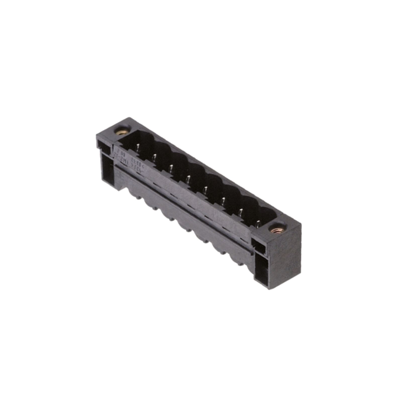 Platinenstecker Stift 4p sw 1re 5,08mm zinn THR fester Steckverbinder