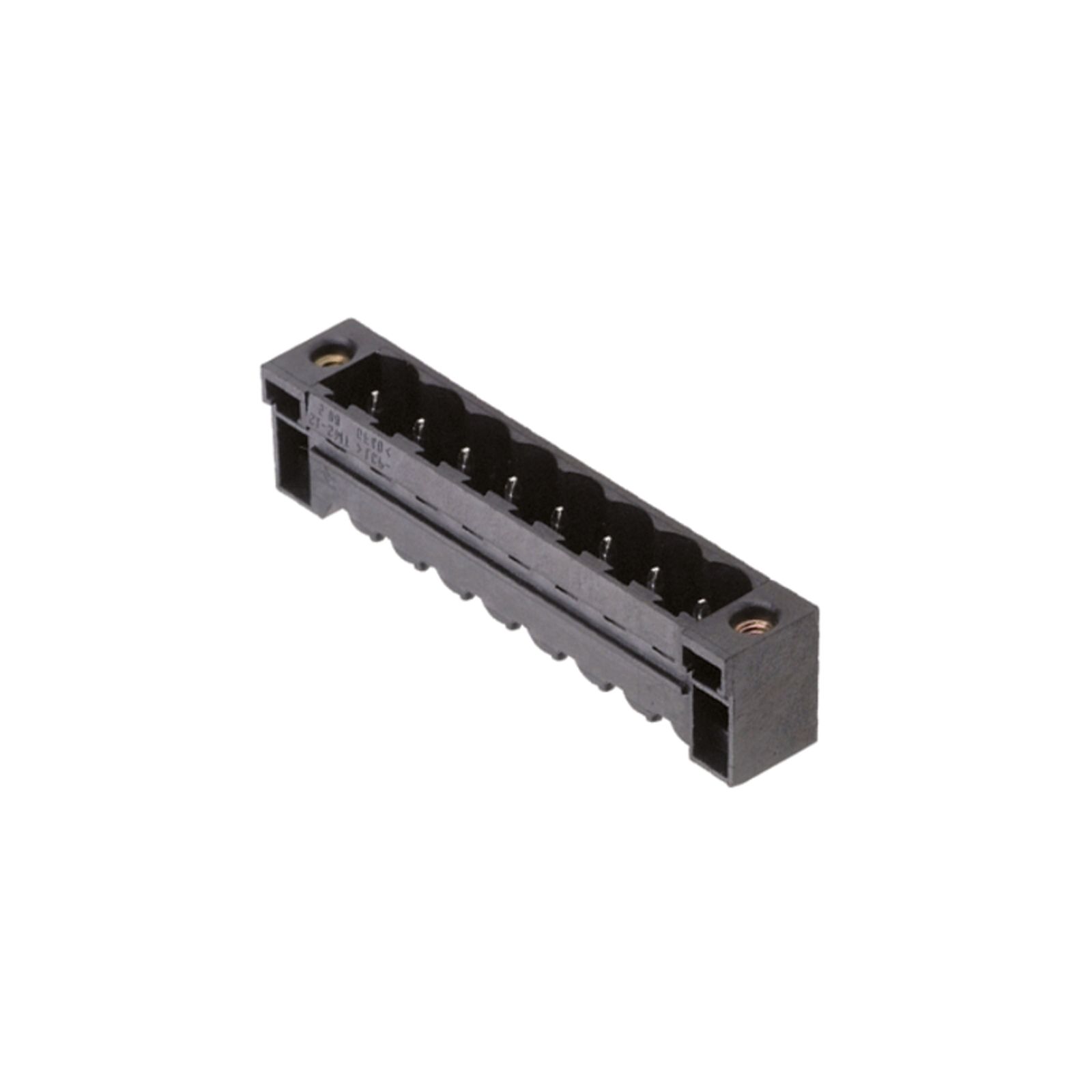Platinenstecker Stift 11p sw 1re 5,08mm zinn THR fester Steckverbinder