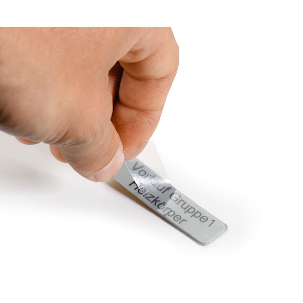 Kennzeichnungsmaterial ws transp 15x17mm