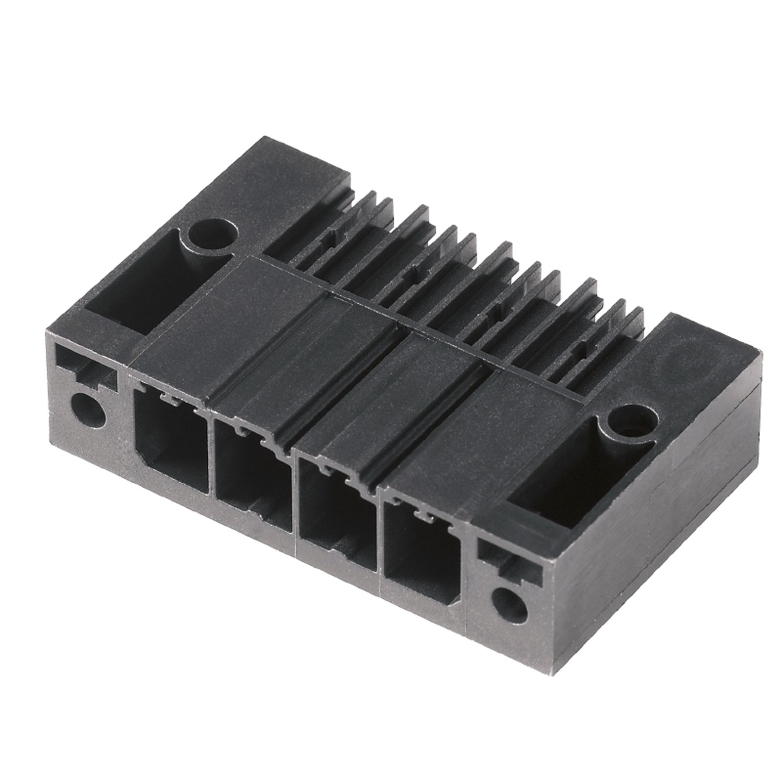 Platinenstecker Stift 8p sw 1re 7,62mm zinn Löt fester Steckverbinder