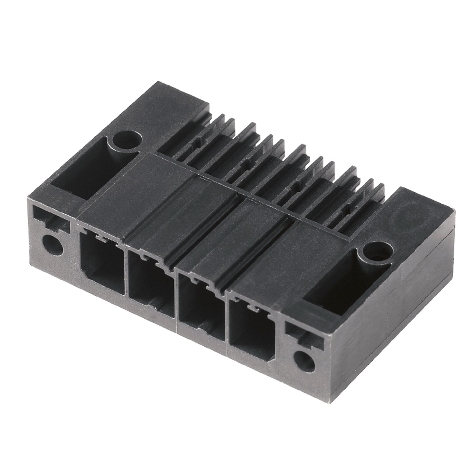 Platinenstecker Stift 10p sw 1re 7,62mm zinn Löt fester Steckverbinder