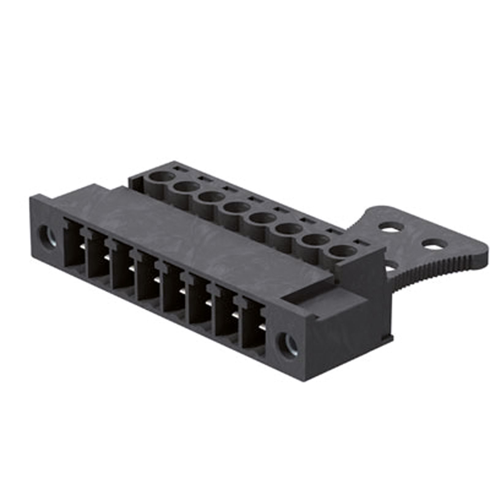 Platinenstecker Stift 5p sw 1re 3,81mm zinn Löt frei