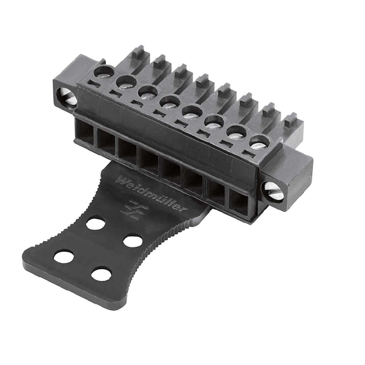 Platinenstecker Buchse 9p sw 1re 3,81mm zinn Löt fester Steckverbinder