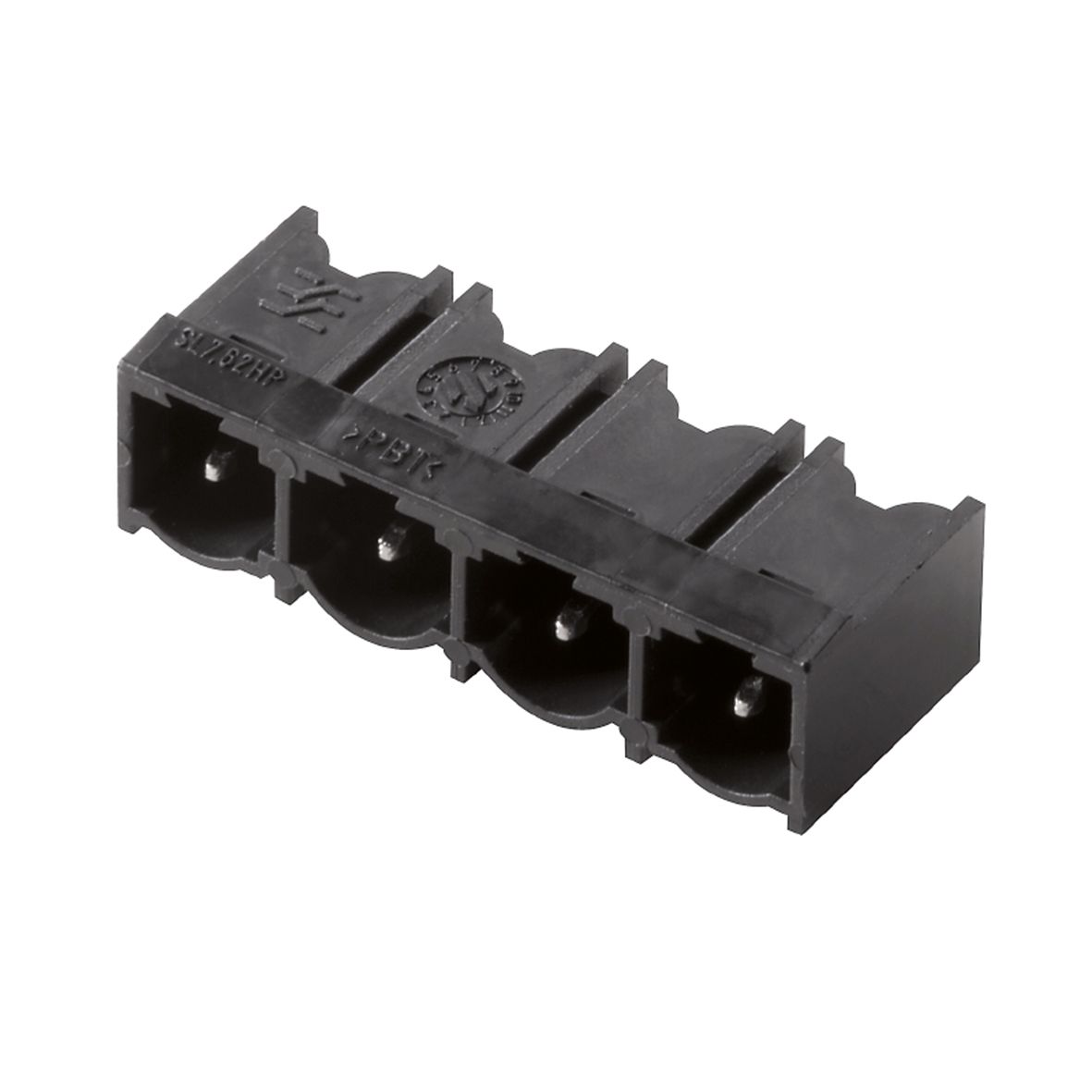 Platinenstecker Stift 3p sw 1re 7,62mm zinn Löt 3,2mm fester Steckverbinder