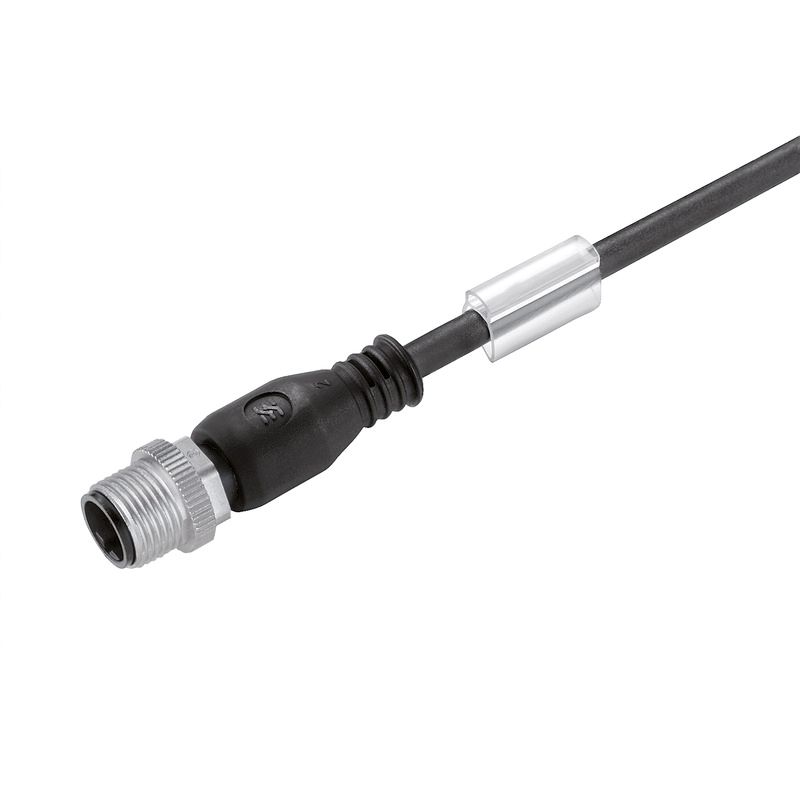 Sensor-Aktorkabel 5p 1,5m M12 Male ger fr.Ende PUR Polyurethan (PUR) hfr