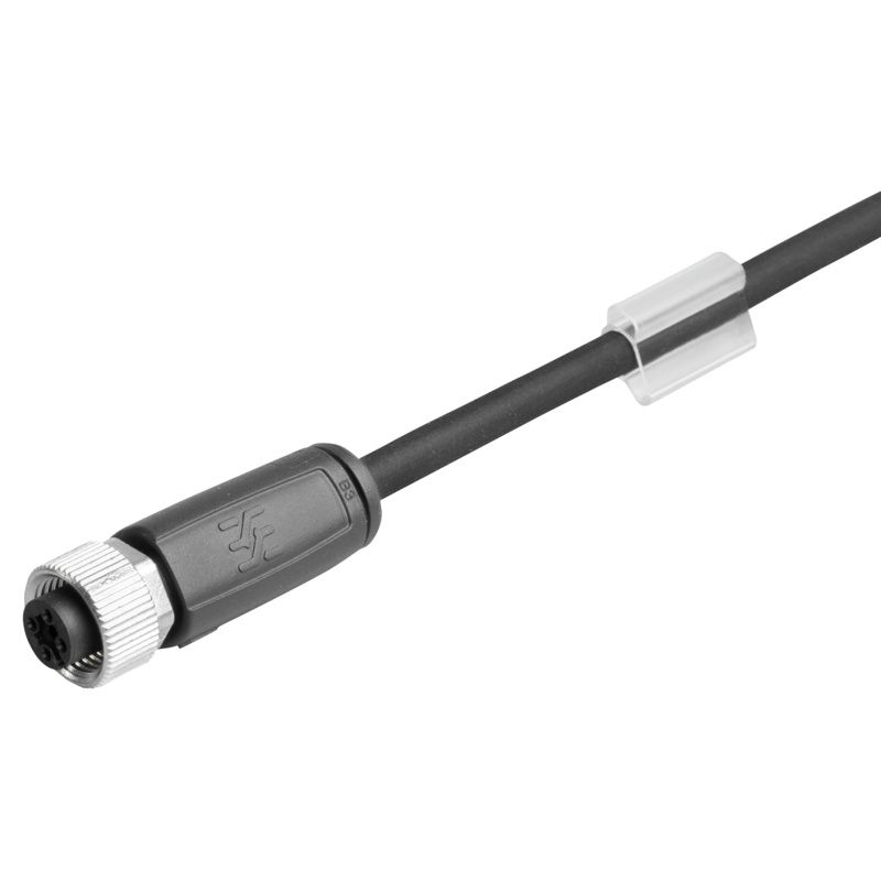 Sensor-Aktorkabel 4p 10m M12 Female ger fr.Ende Polyurethan (PUR) hfr